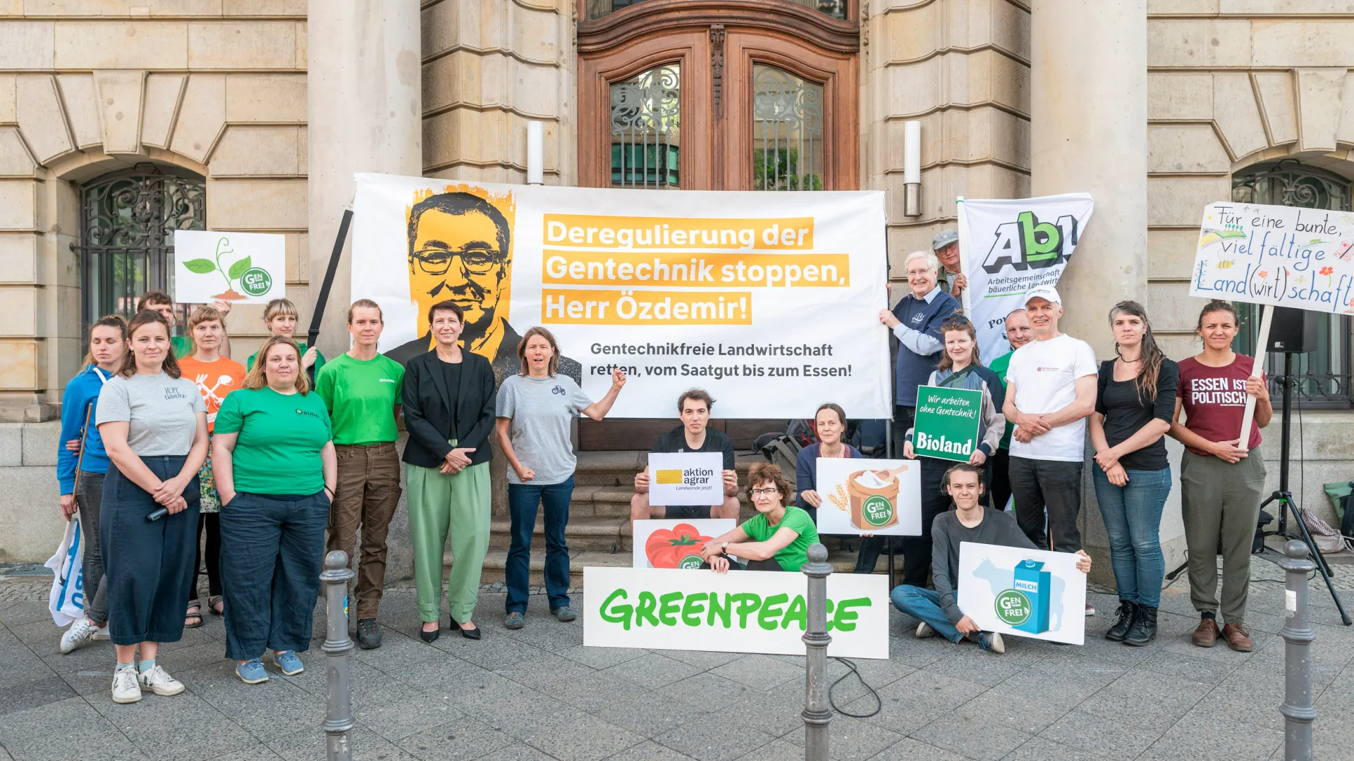 Protest Neue Gentechnik
